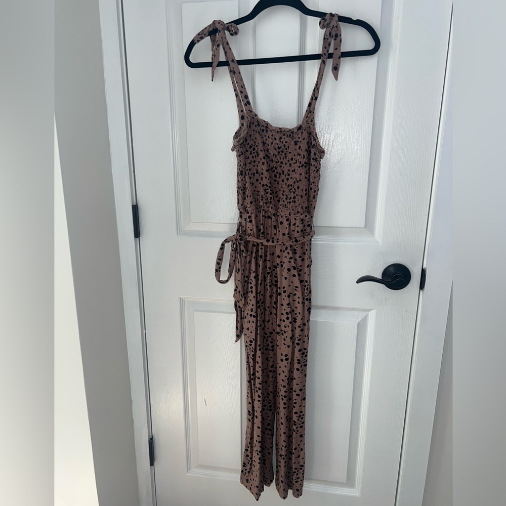Abercrombie and Fitch leopard jumpsuit